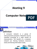 Meeting 9 Computer Network