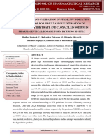 Development and Validation of Stability Indicating Assay Method For Simultaneous Estimation of Amoxicillin Trihydrate and Cloxacillin Sodium in Pharmaceutical Dosage Form by Using RP-HPLC