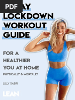 14 Day Lockdown Home Workout Guide - LEAN With Lilly