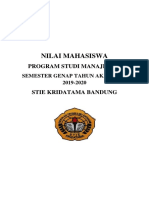 Nilai Mahasiswa Genap 2019-2020