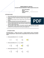 Kunci Jawaban Soal Ujian Modul MTK Modul 8