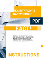 AKA INTRADAY 2 DAY WEBINAR - LEARN INTRADAY ANALYSIS AND RISK MANAGEMENT