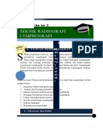 3 Teknik Radiografi Lymphografi