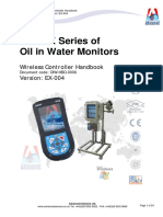 OIW-EX Series of Oil in Water Monitors: Wireless Controller Handbook Version: EX-004