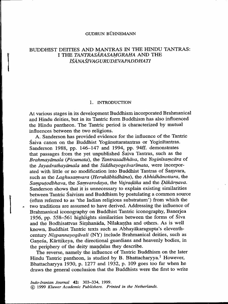 Buddhist Deities and Mantras in The Hind-37237397 | PDF | Vajrayana ...
