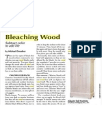 Bleaching wood 2