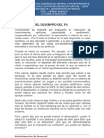 Evaluación del desempeño: Más allá de la subjetividad