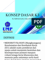 Konsep Dasar K3