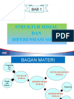 Bab 1 Struktur Sosial Dan Diferensiasi Sosial