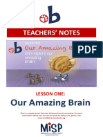 Teachers' Notes: Our Amazing Brain
