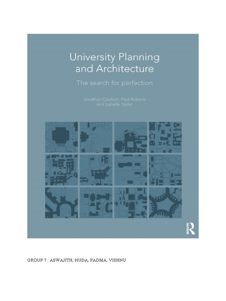 Book Review of A Campus Planning Book | PDF | Further Education | Science
