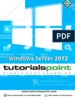 Windows Server 2012 Tutorial