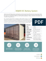 Eos Aurora 150 - 600 DC Battery System: (Zinc Hybrid Cathode)