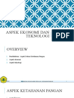 Aspek Ekonomi Dan Teknologi