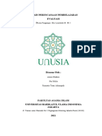 Evaluasi (Desain Perencanaan Pembelajaran)