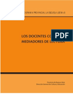 Los Docentes Como Mediadores de Lectura