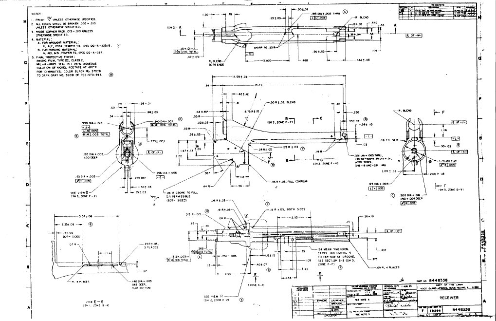 325 M203 Blueprints | PDF