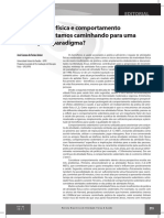 2011 - Farias Junior - Atividade física e comportamento sedentario - Editorial Especial