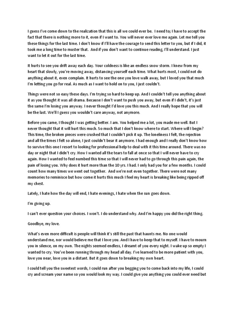 Goodbye | PDF