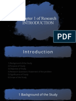 Chapter 1 of Research - Introduction