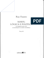 Fausto, R. - Marx, Lógica e Política III