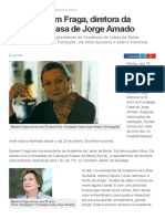 G1 - Morre Myriam Fraga, Diretora Da Fundação Casa de Jorge Amado - Notícias Em Bahia