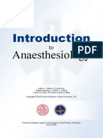 3LFEN 578 Version1 Introduction To Anaesteziology Ver2020!03!11