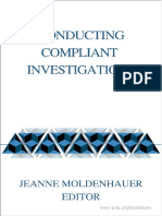 Conducting Compliant Investigations