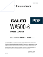 WA500-6 - Manual de Operación y Mantenimiento WA500