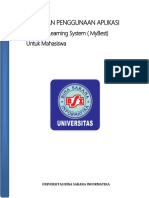 Panduan My BSI E-Learning untuk Dosen | PDF