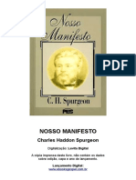 Nosso Manifesto - C. H. Spurgeon