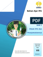 Auliya Bahan Ajar Objek Ipa Dan Pengamatannya