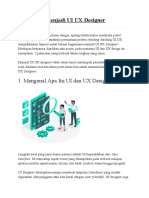 7 Langkah Menjadi UI UX Designer