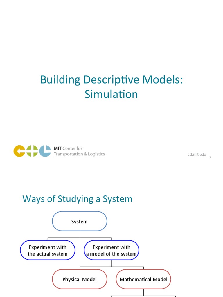 Simulation Models for Logistics | PDF | Chi Squared Test | P Value