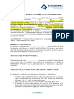 7.10.contrato de Trabajo Entre Artesanos y Operarios W