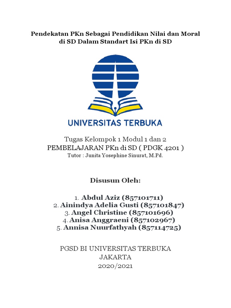 Makalah PKN Modul 2 | PDF | Karier & Perkembangan