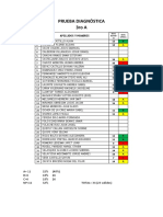 PRUEBA DIAGNOSTICA 3RO A