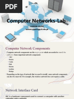 Computer Networks-Lab: Hareem Aslam Hareem - Aslam@pucit - Edu.pk