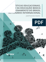 Indicadores educacionais, avaliação da educação básica e posicionamento internacional do Brasil