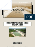 Irrigacion - Proyecto Majes