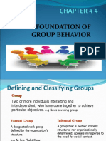 Foundation of Group Behavior