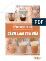 eBook Tổng Hợp Cách Làm Trà Sữa by ABBY 6