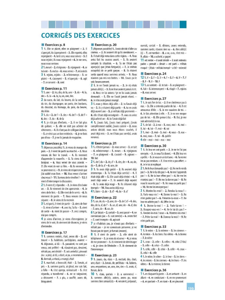 Grammaire en Dialogues B1 | PDF