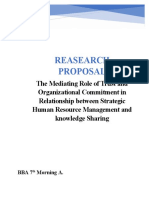 Impact of Human Resource Innovative Work Behavior On Mediatic Knowledge Sharing