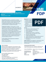 IIM Indore FDP on Advanced Communication