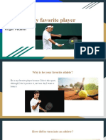 My Favorite Player: Roger Federer