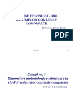 Premise Privind Studiul Sistemelor Comparate