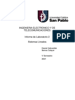 Laboratorio 2 Sistemas Lineales