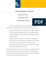 La Competencia Monopolística y El Oligopolio