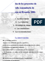 Evaluación de fondos rotatorios en Ruanda